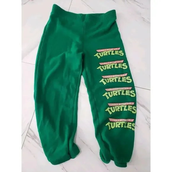 Vintage 1988 Teenage Mutant Ninja Turtles Kids Sweatpants‎ Sweatshirt Sweatsuit - Picture 6 of 10